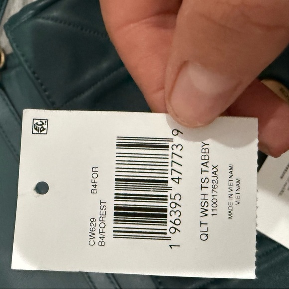 Coach Bag Times Square Quilted Tabby in Forest Green - Picture 12 of 13